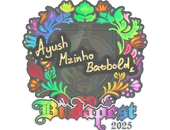 Sticker | mzinho (Holo) | Budapest 2025 image