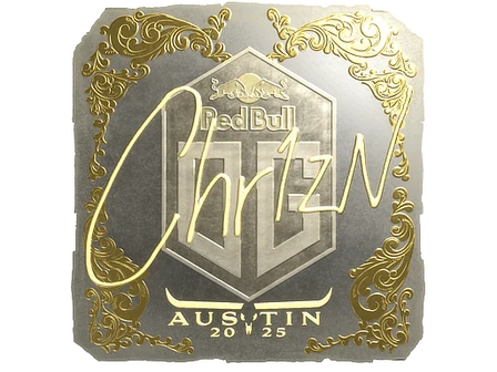 Sticker | Chr1zN (Gold) | Austin 2025 image