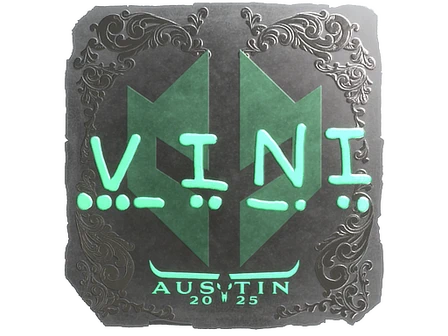 Sticker | VINI (Foil) | Austin 2025 image