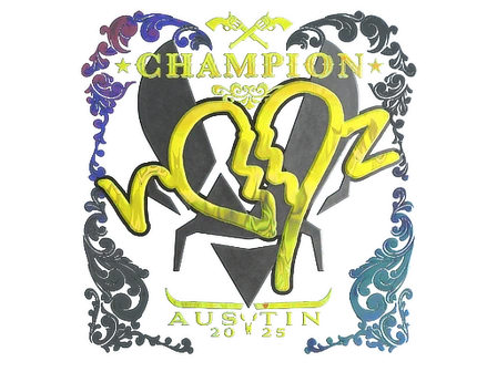 Sticker | ropz (Holo, Champion) | Austin 2025 image