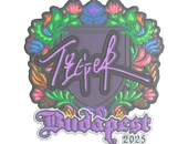 Sticker | Tiger (Embroidered) | Budapest 2025 image