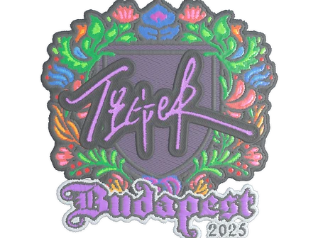 Sticker | Tiger (Embroidered) | Budapest 2025 image