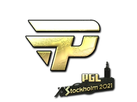 Sticker | paiN Gaming (Gold) | Stockholm 2021 image
