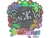Sticker | snow (Holo) | Budapest 2025 image