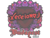 Sticker | xertioN | Budapest 2025 image