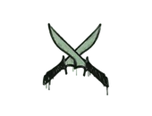 Sealed Graffiti | X-Knives (Cash Green) image