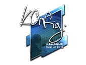 Sticker | k0nfig (Foil) | Boston 2018 image