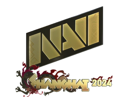 Sticker | Natus Vincere (Gold) | Shanghai 2024 image