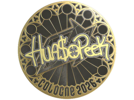 Sticker | HUASOPEEK (Gold) | Cologne 2026 image