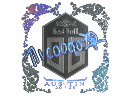 Sticker | nicoodoz (Holo) | Austin 2025 image