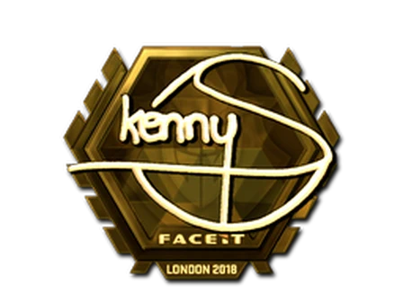 Sticker | kennyS (Gold) | London 2018 image