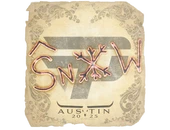 Sticker | snow | Austin 2025 image