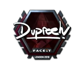 Sticker | dupreeh (Foil) | London 2018 image