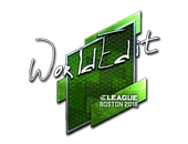Sticker | WorldEdit (Foil) | Boston 2018 image