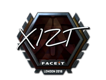 Sticker | Xizt (Foil) | London 2018 image