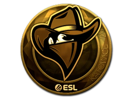 Sticker | Renegades (Gold) | Katowice 2019 image