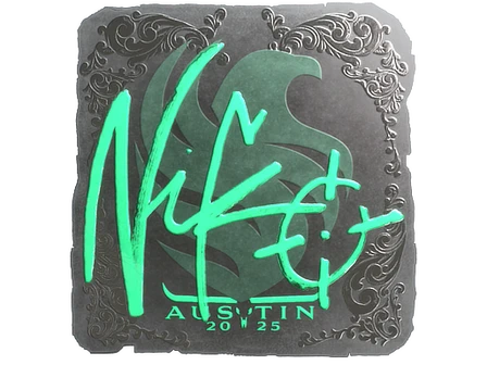 Sticker | NiKo (Foil) | Austin 2025 image