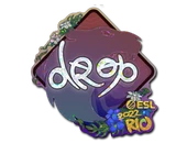 Sticker | drop (Glitter) | Rio 2022 image