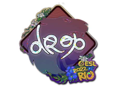 Sticker | drop (Glitter) | Rio 2022 image