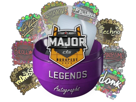 Budapest 2025 Legends Autograph Capsule image