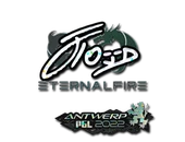 Sticker | xfl0ud (Glitter) | Antwerp 2022 image