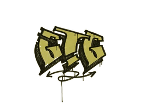 Sealed Graffiti | GTG (Tracer Yellow) image