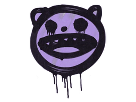 Sealed Graffiti | Happy Cat (Violent Violet) image