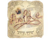 Sticker | Ax1Le | Austin 2025 image