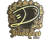 Sticker | dumau (Gold) | Budapest 2025 image