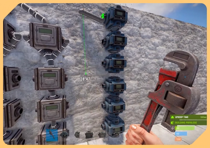 totalmente equipado no Rust